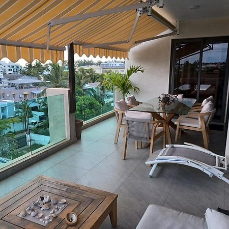 Splendide Penthouse Vue Mer A 5 Mn A Pied De La Plage Flic-en-Flacq Extérieur photo